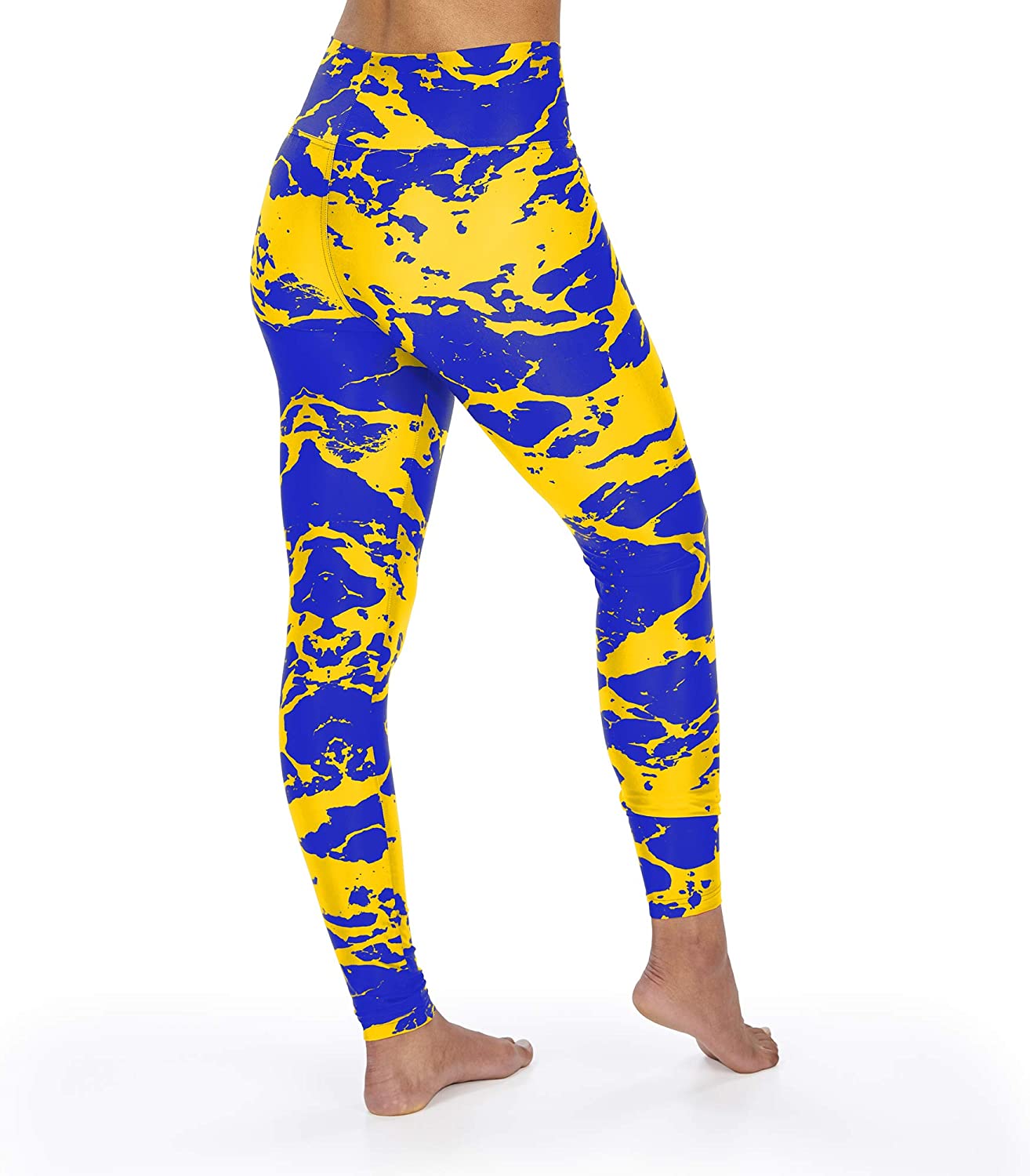 Zubaz NFL Women's Los Angeles Rams Team Color Lava Leggings