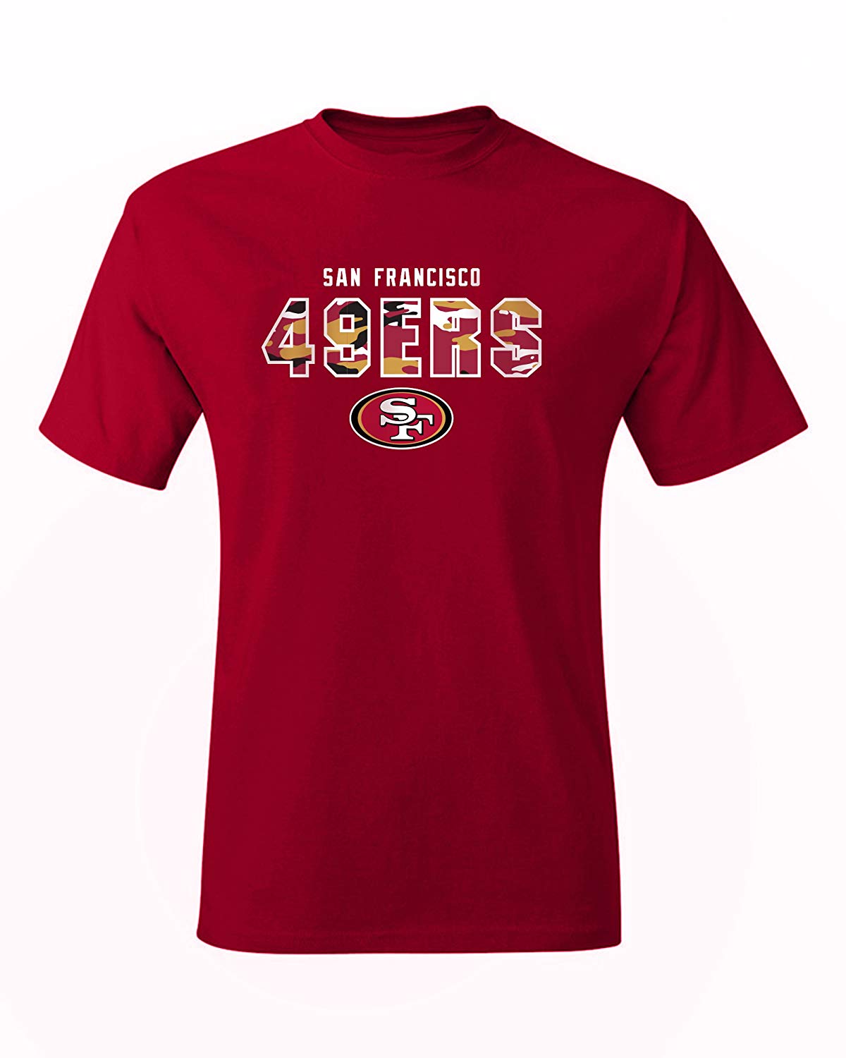 Zubaz NFL Men's San Francisco 49ers Short Sleeve Cotton T-Shirt