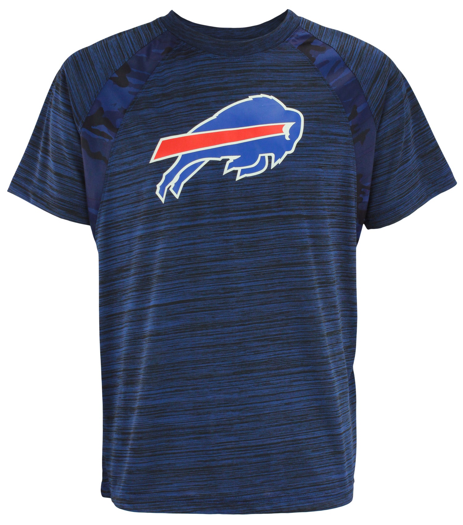 Zubaz NFL Men's Buffalo Bills Tonal Camo Raglan T-Shirt