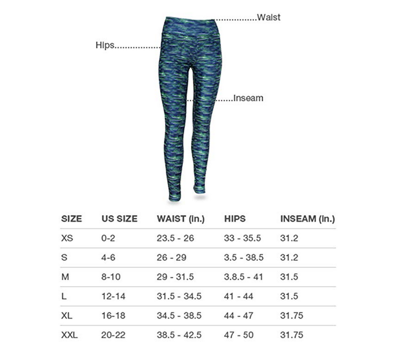 Zubaz NFL Women’s New York Giants Solid Color Team Logo Leggings