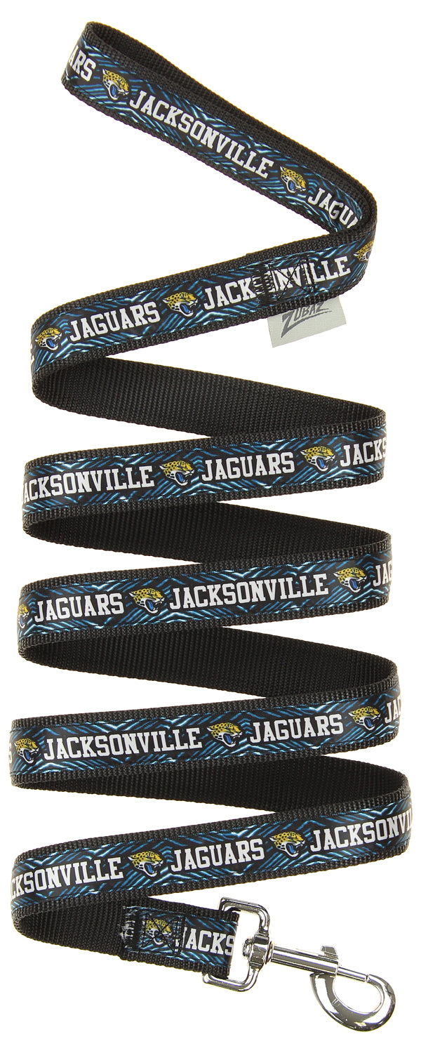 Zubaz X Pets First NFL Jacksonville Jaguars Team Logo Leash For Dogs - Official NFL Jaguars Zubaz Apparel (1 of 4)