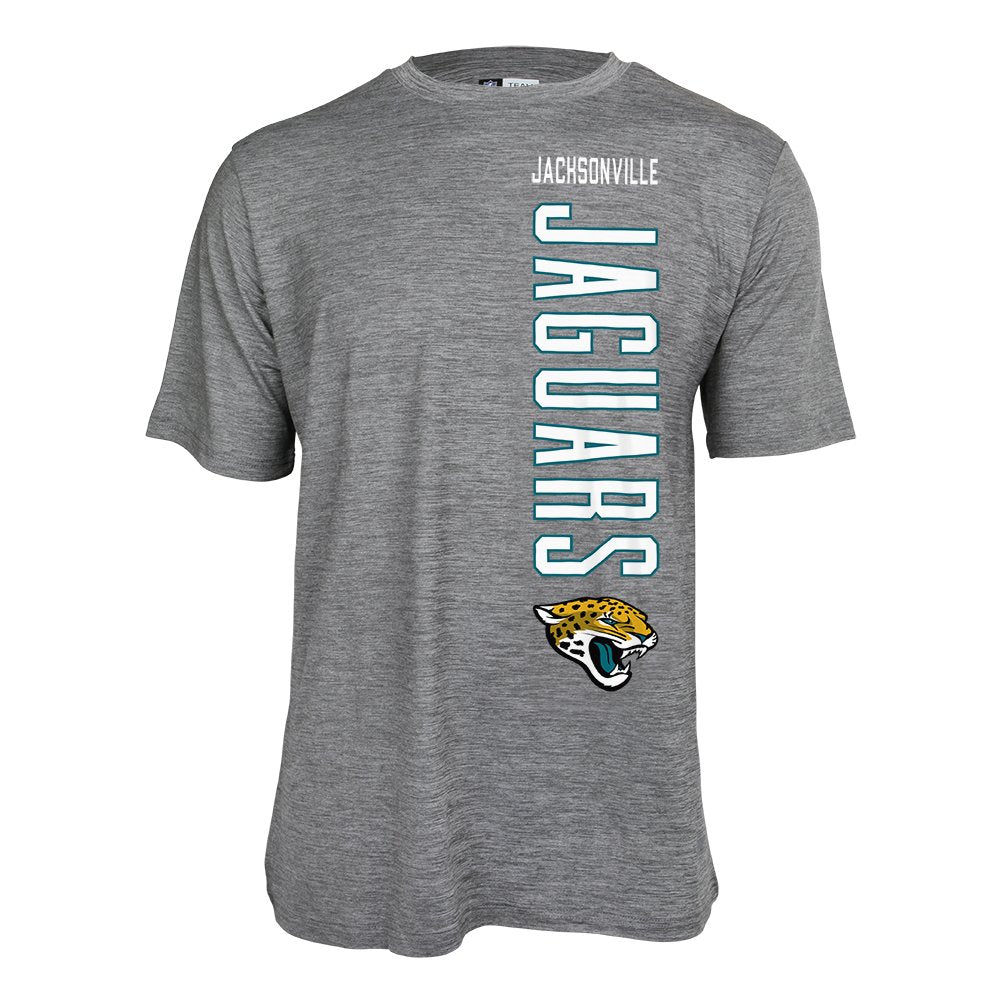 Zubaz NFL Men's Jacksonville Jaguars Vertical Team Name Graphic Tee