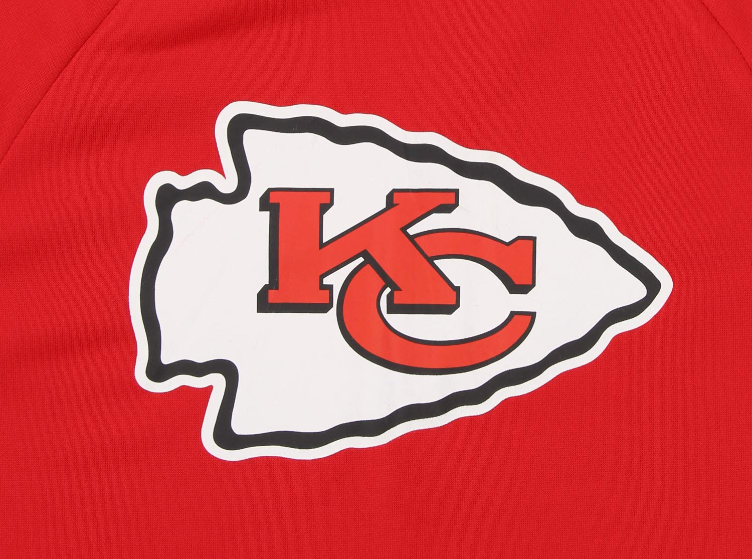 Zubaz NFL Kansas City Chiefs Men's Lightweight Performance French Terry Hoodie