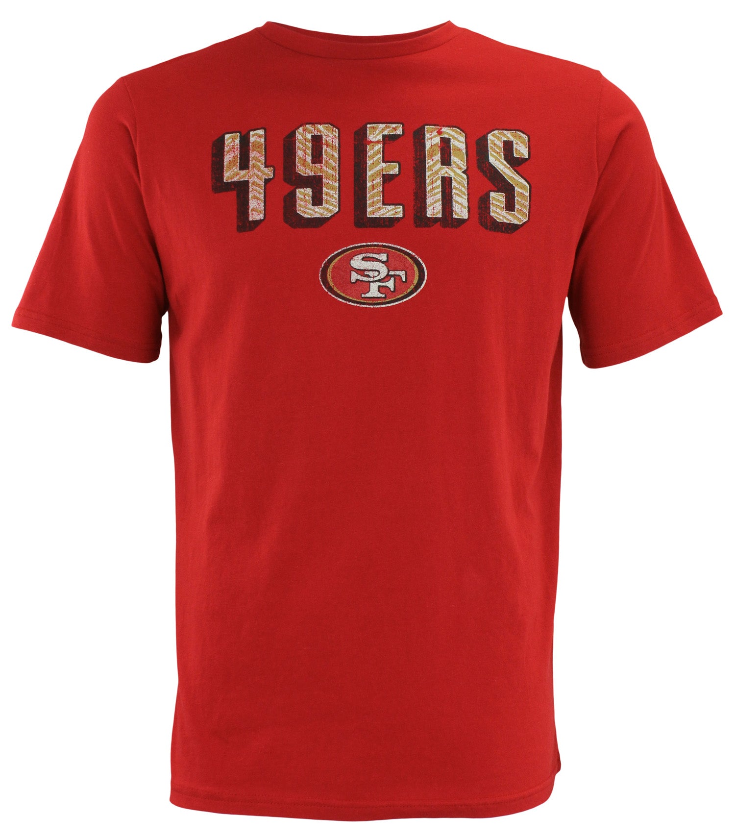 Zubaz NFL Men's San Francisco 49ers Short Sleeve Zeb Graphic T-Shirt