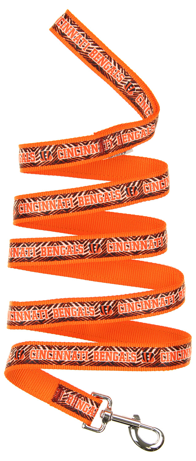 Zubaz X Pets First NFL Cincinnati Bengals Team Logo Leash For Dogs - Official NFL Bengals Zubaz Apparel (1 of 4)