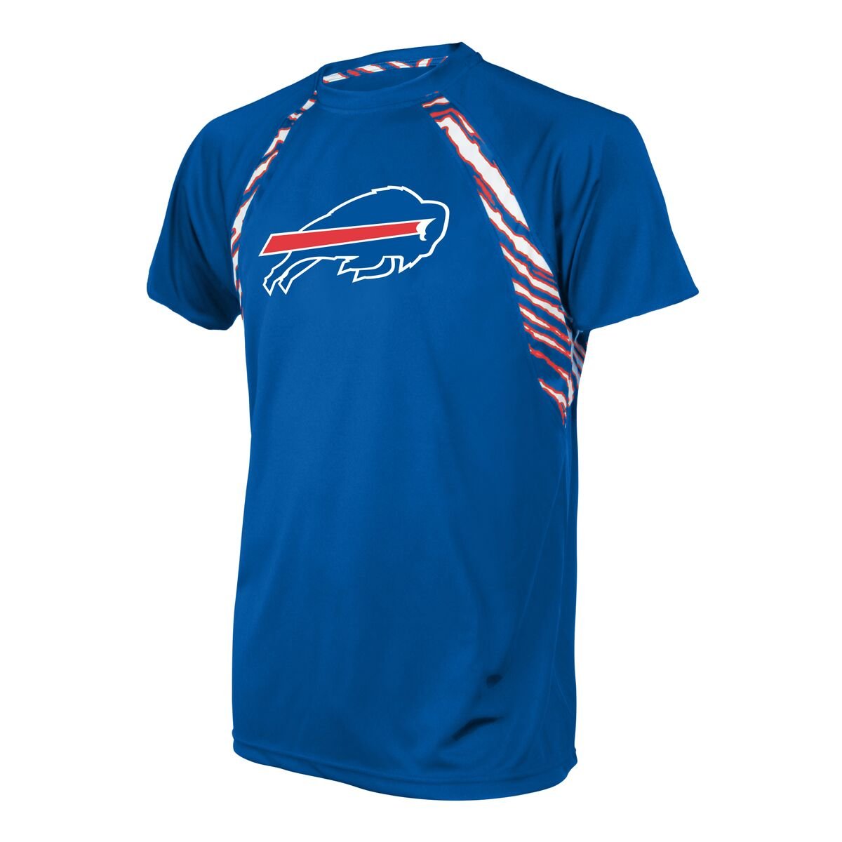 Zubaz NFL Bills Men's Short Sleeve Zebra Accent T-Shirt
