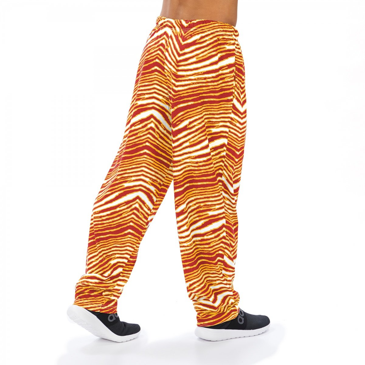 Zubaz NFL Men's Kansas City Chiefs Classic Zebra Print Team Pants