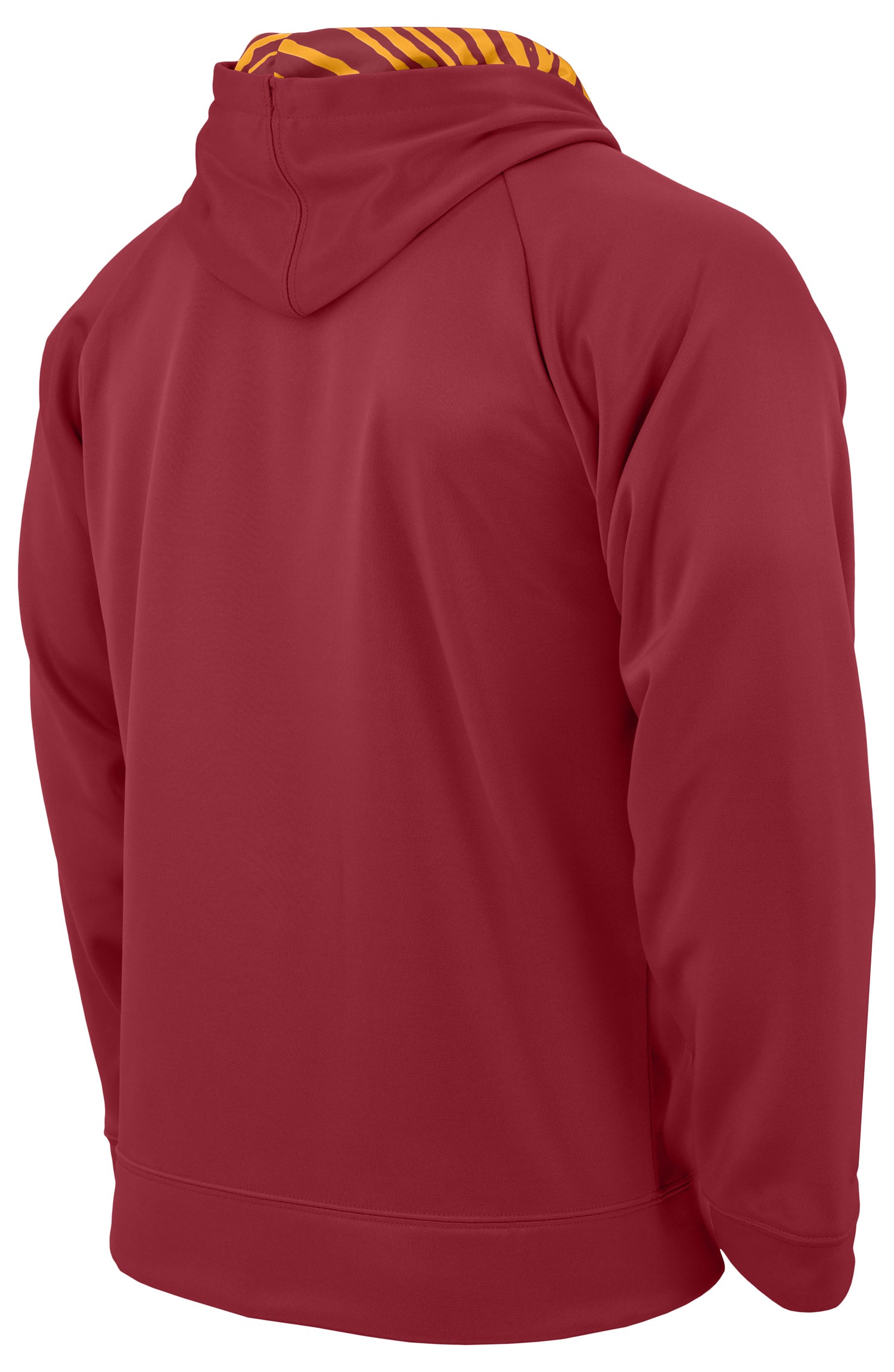 Zubaz NFL Men's Team Name and Logo Full Zip Hoodie Washington Commanders