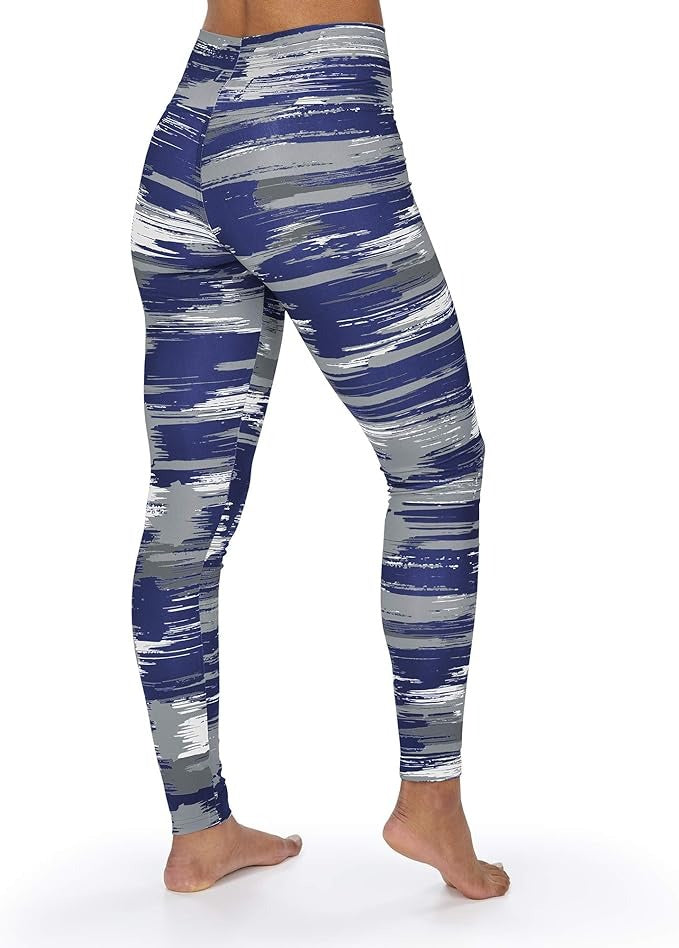 Zubaz NFL DALLAS COWBOYS TEAM COLOR BRUSHED PAINT LEGGING