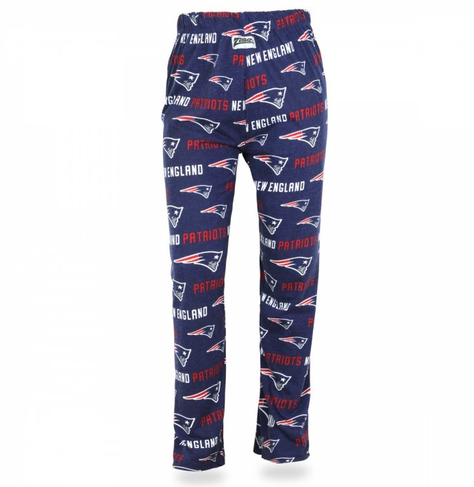 Zubaz NFL Women's New England Patriots Comfy Lounge Pants, Blue