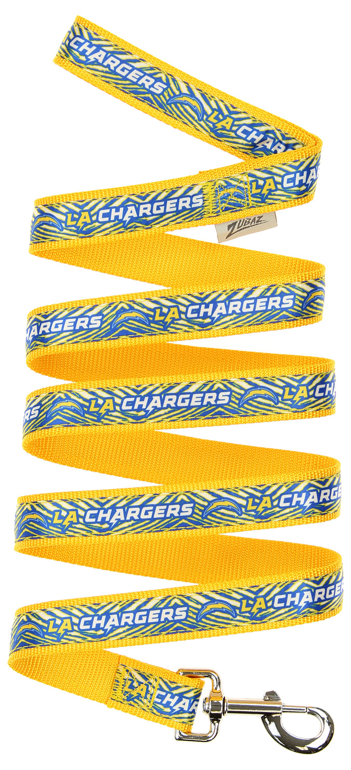 Zubaz X Pets First NFL Los Angeles Chargers Team Logo Leash For Dogs - Official NFL Chargers Zubaz Apparel (1 of 4)