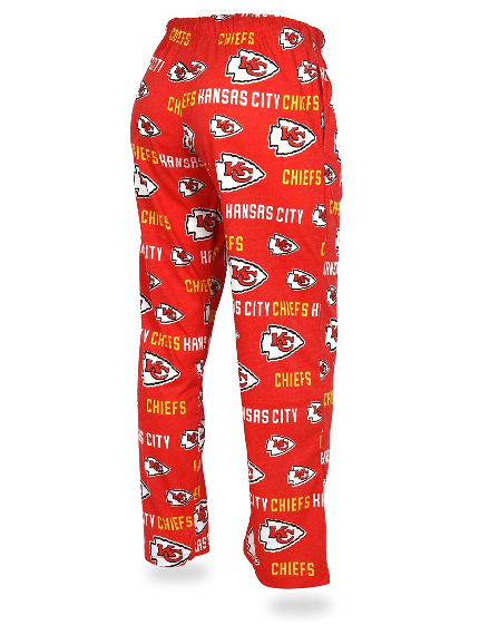 Zubaz NFL Women's Kansas City Chiefs Comfy Lounge Pants, Red