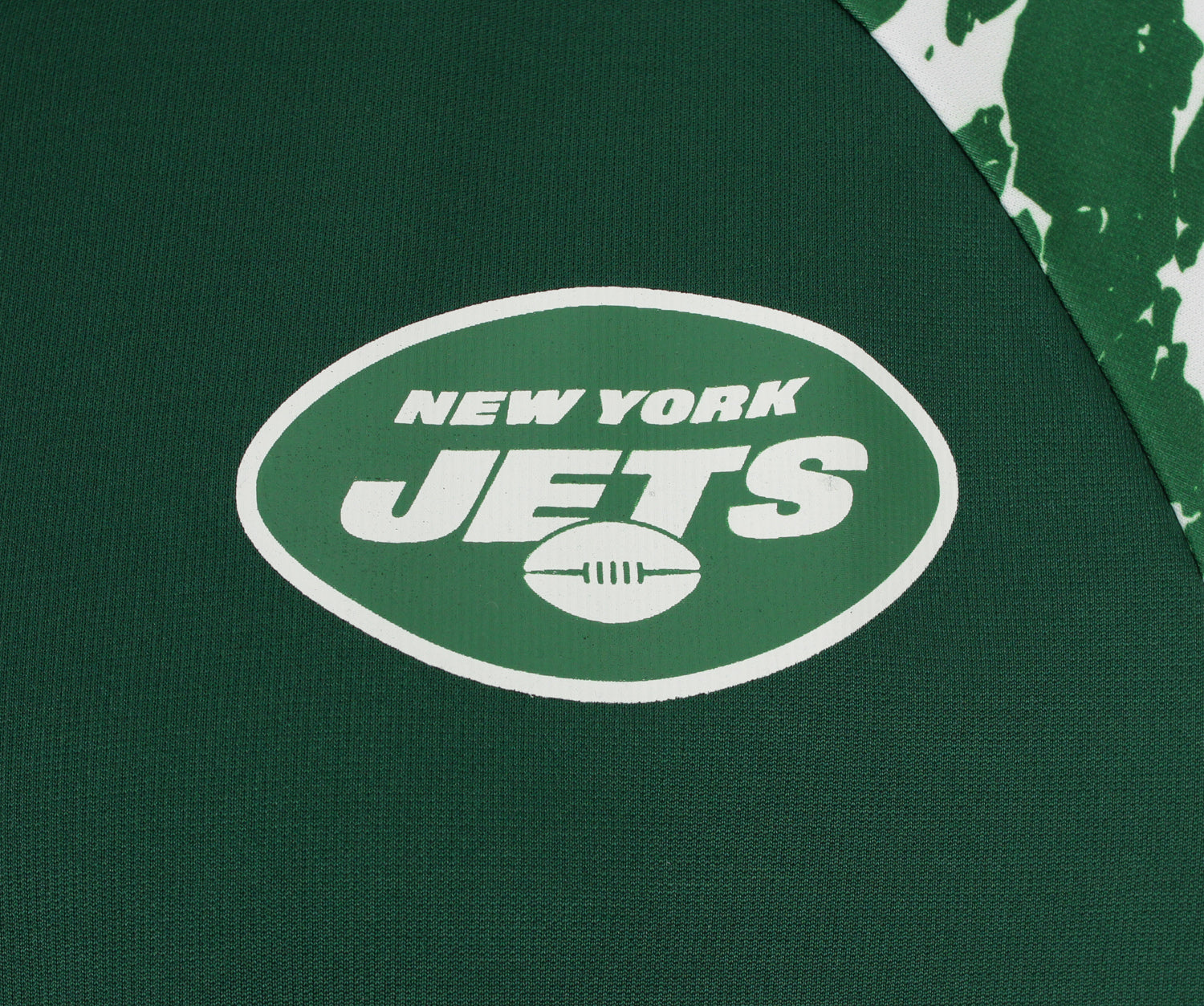 Zubaz NFL Men's New York Jets Performance Full Zip Hoodie with Lava Sleeves
