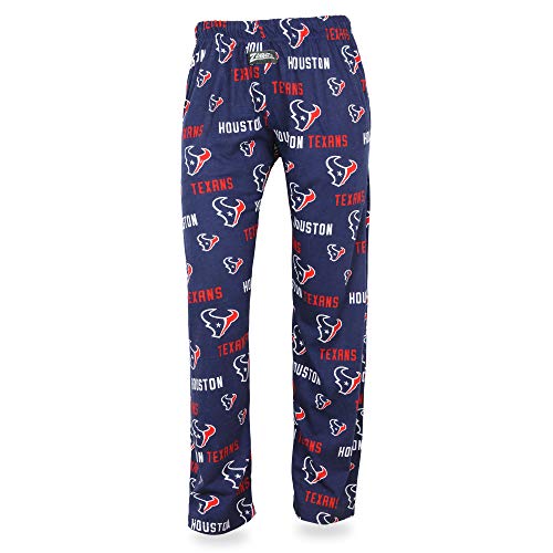 Zubaz NFL Women's Houston Texans Comfy Lounge Pants, Navy