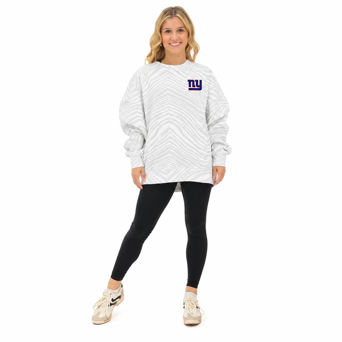 Lawrence Taylor - New York Giants Full Back Zebra Crewneck