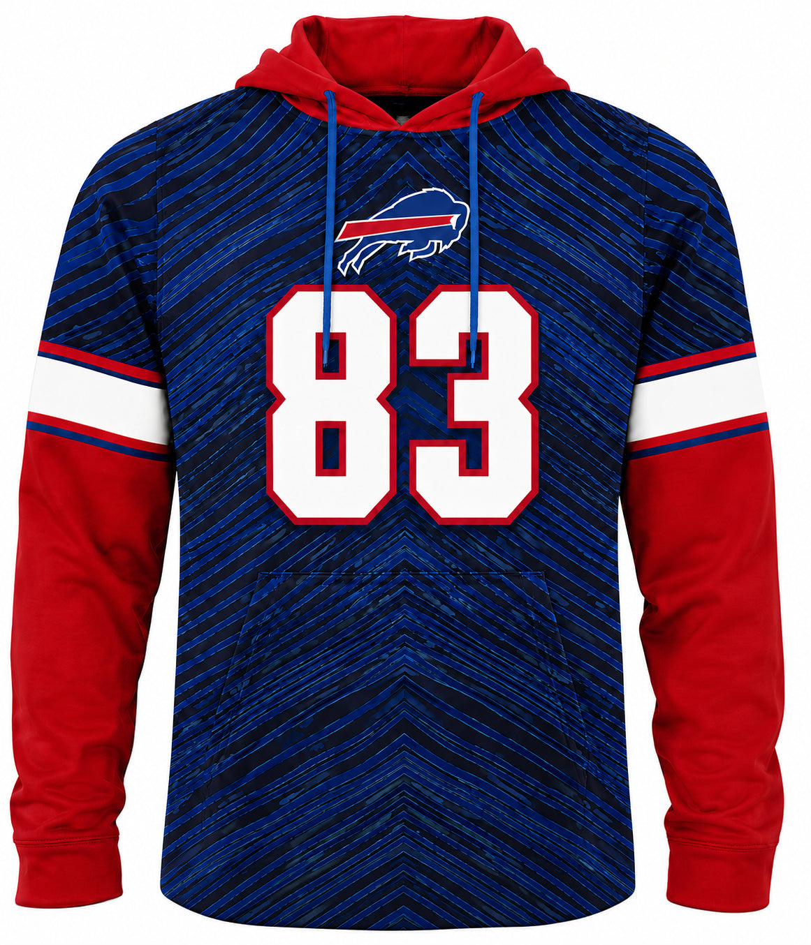 Andre Reed Buffalo Bills Legends Tonal Gameday Hoodie - front