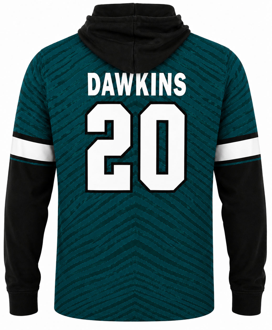 Brian Dawkins Philadelphia Eagles Legends Tonal Gameday Hoodie - back