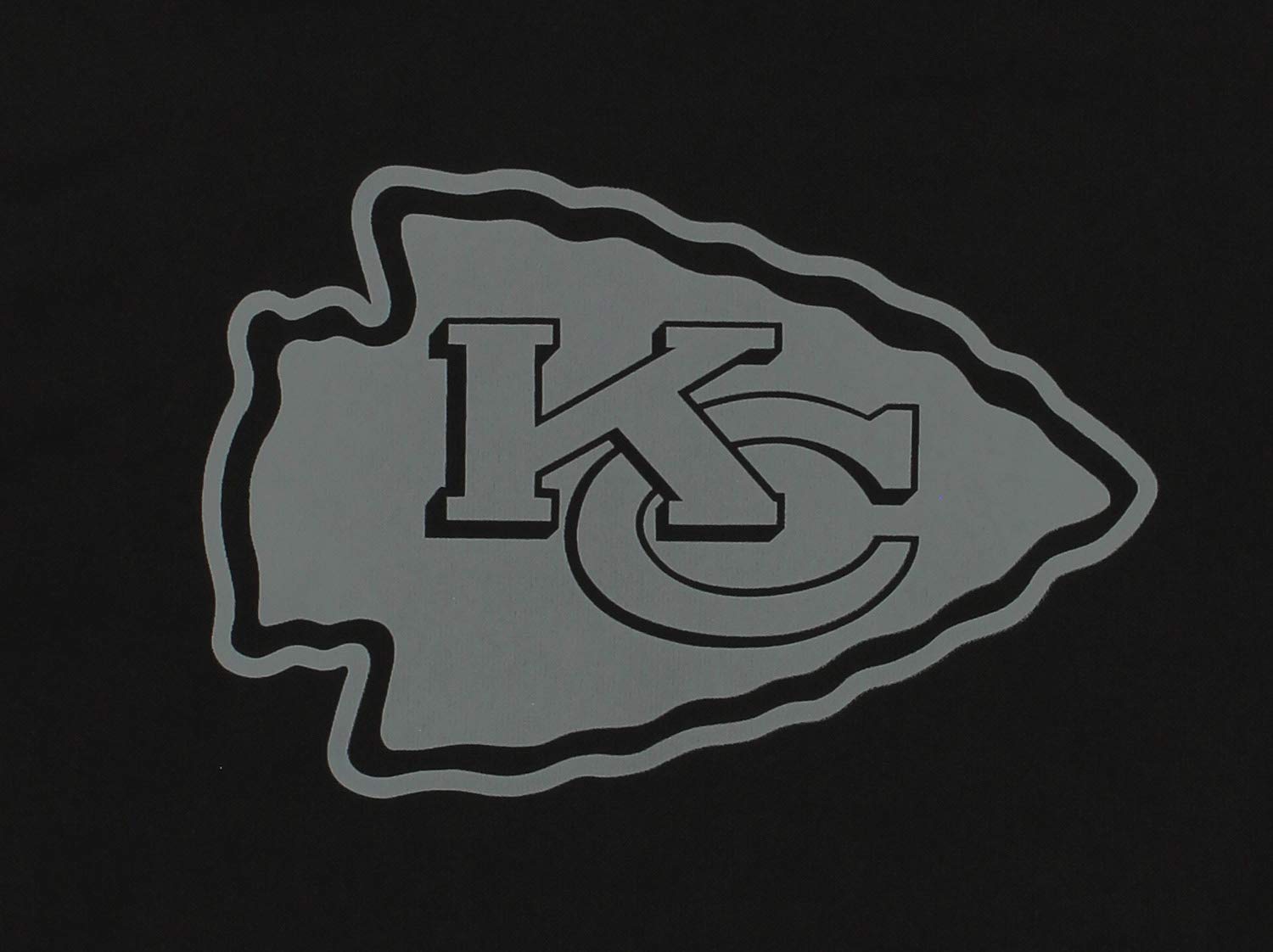 Zubaz Men's NFL Kansas City Chiefs Black Digi Camo Pullover Hoodie