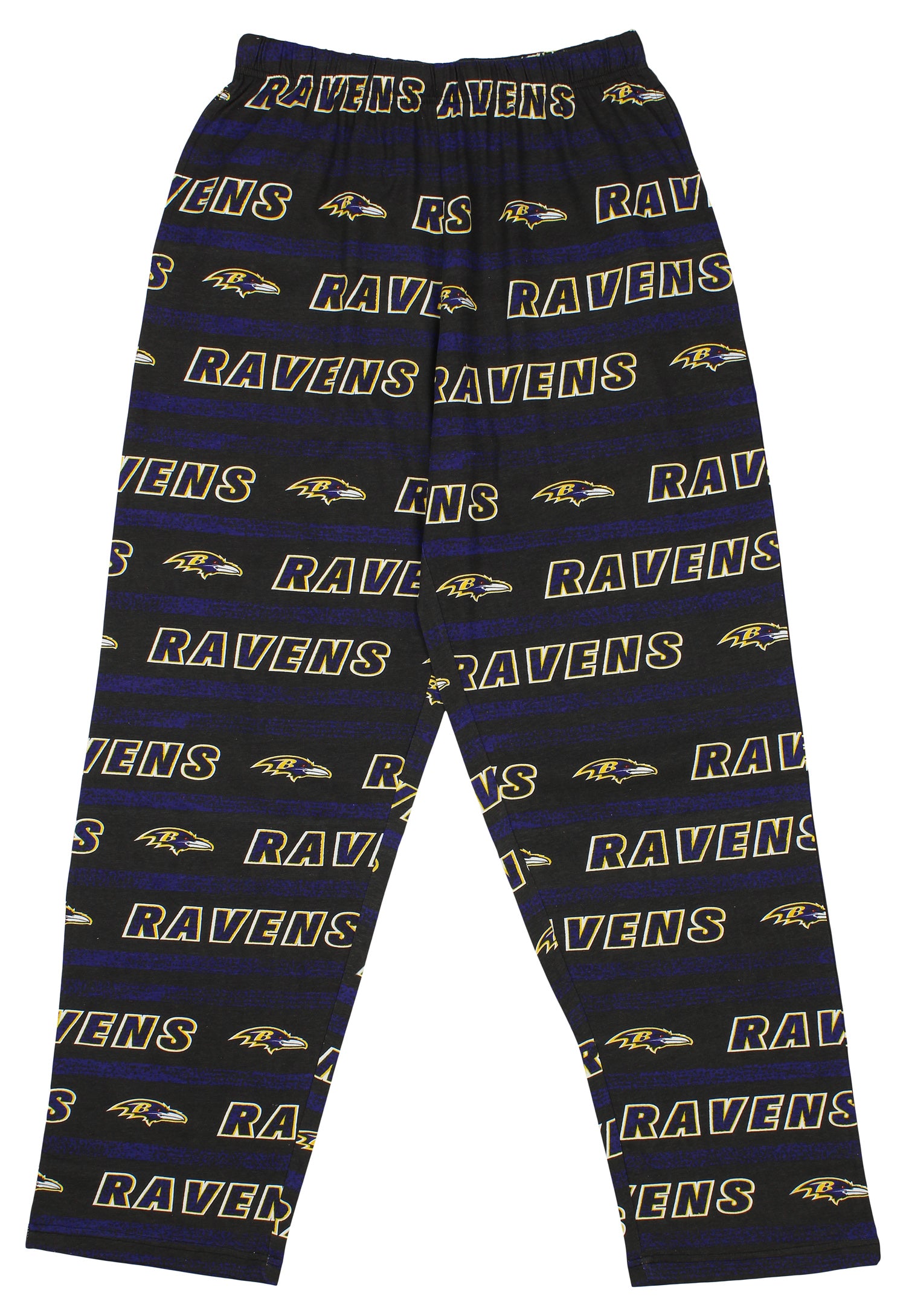 Zubaz NFL Men's Baltimore Ravens Static Lines Comfy Pants