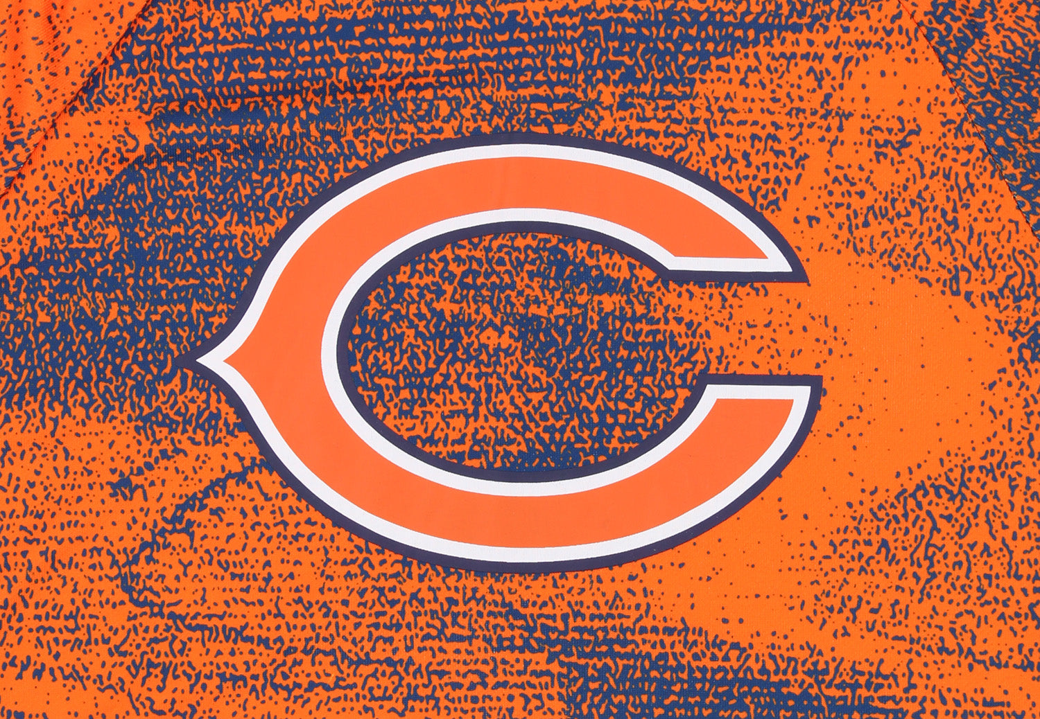 Zubaz NFL Chicago Bears Men's Static Body Lightweight French Terry Hoodie