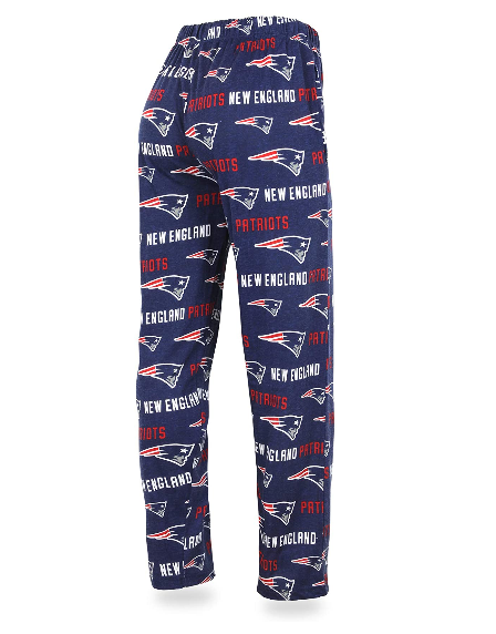 Zubaz NFL Women's New England Patriots Comfy Lounge Pants, Blue