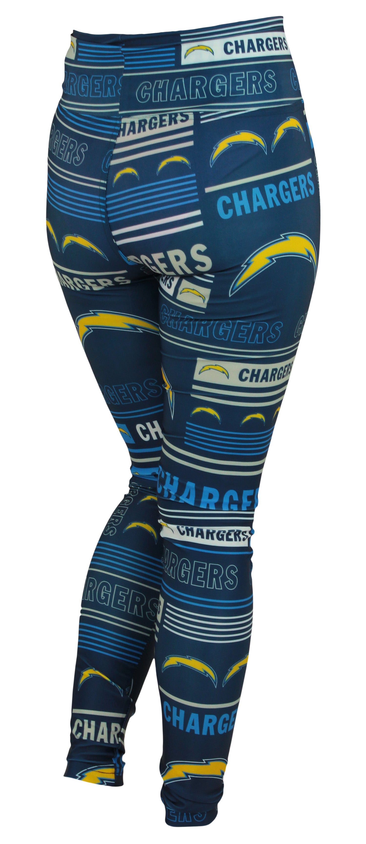 Zubaz NFL Los Angeles Chargers Women's Team Column Leggings