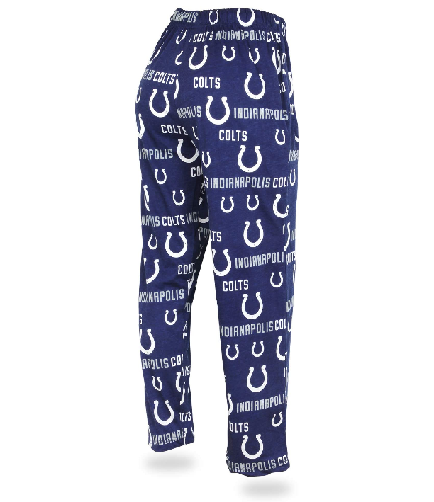 Zubaz NFL Women's Indianapolis Colts Comfy Lounge Pants, Blue