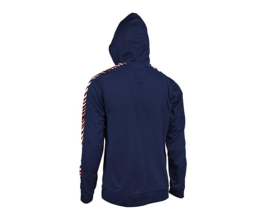 Zubaz Men's NFL Chicago Bears Pullover Hoodie With Zebra Accents