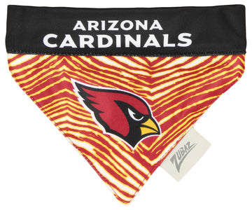 Zubaz X Pets First NFL Arizona Cardinals Slip On Reversible Bandana For Dogs