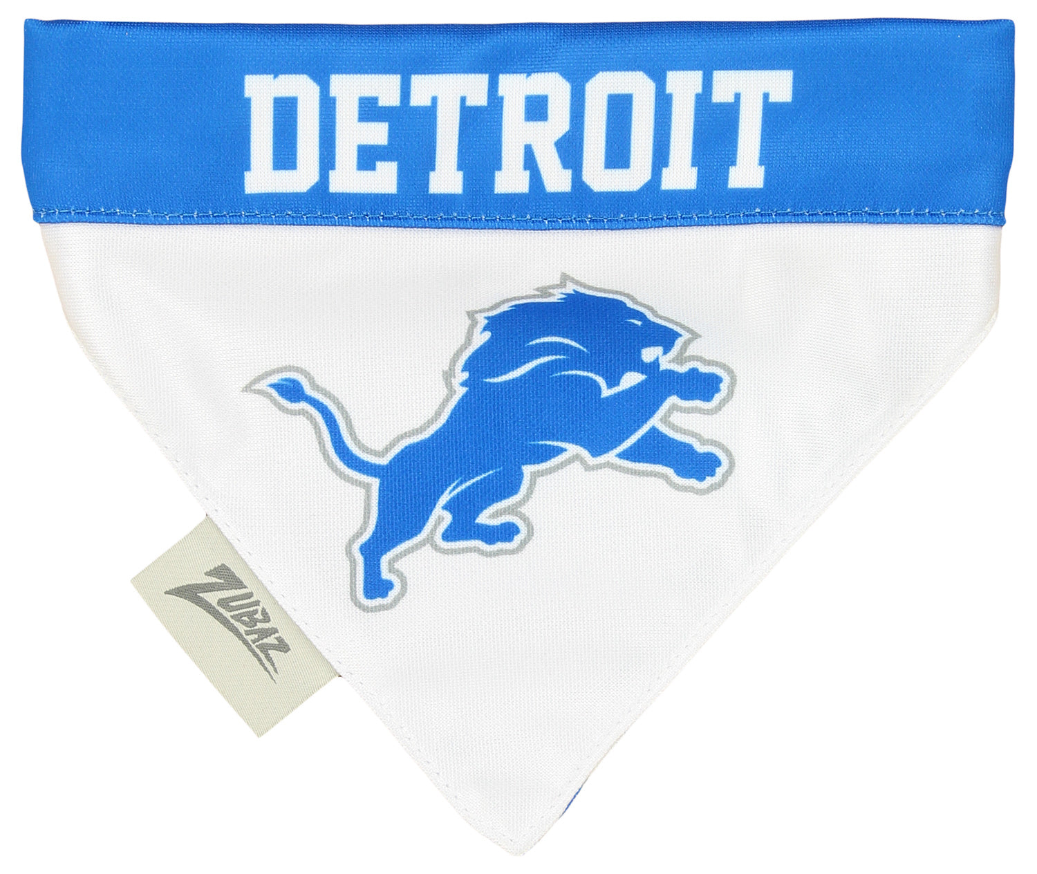 Zubaz X Pets First NFL Detroit Lions Reversible Bandana For Dogs & Cats - Official NFL Lions Zubaz Apparel (3 of 5)