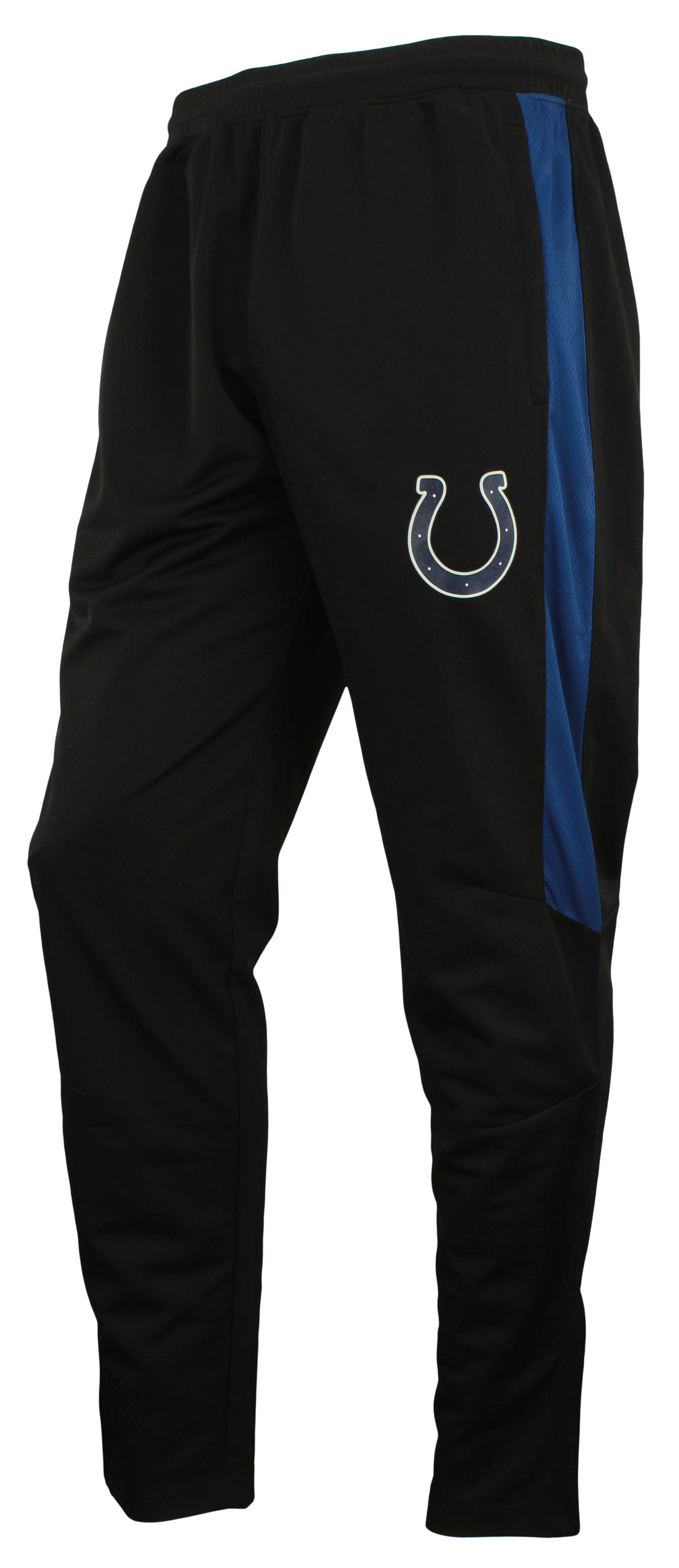 Zubaz NFL Football Men's Indianapolis Colts Athletic Track Pant