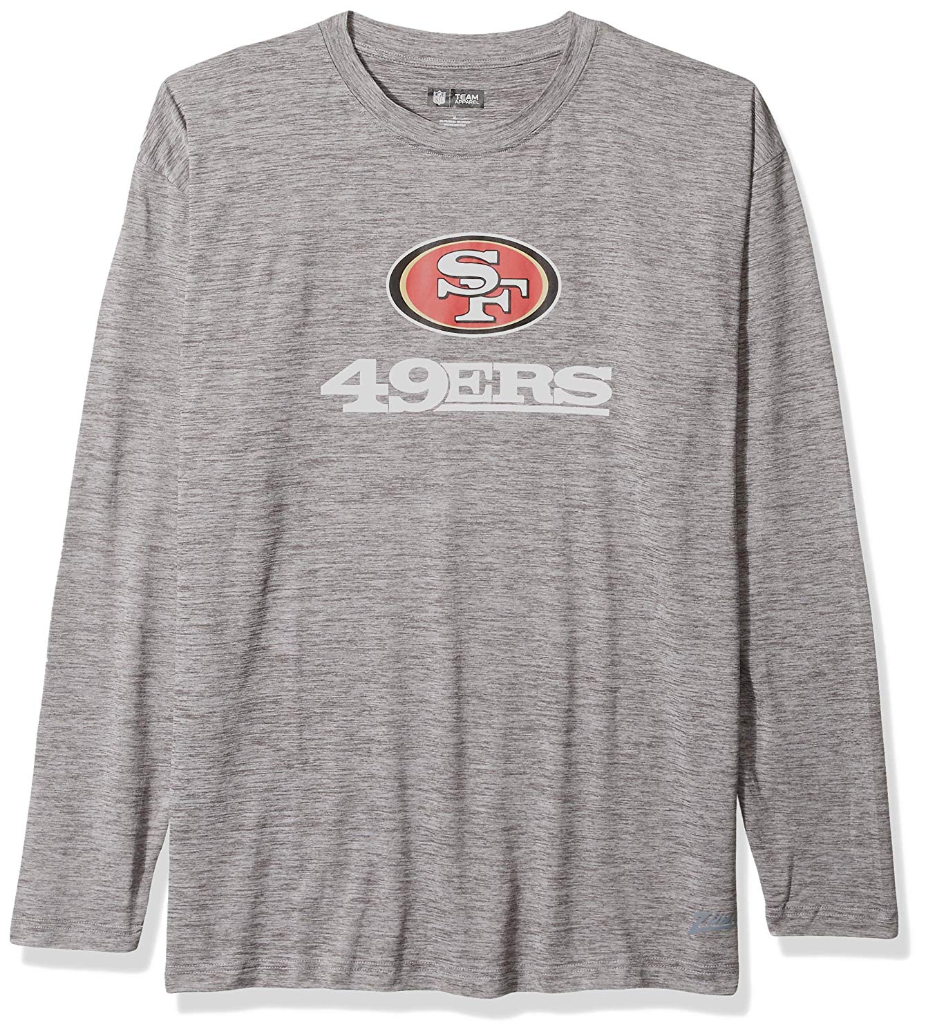 Zubaz NFL Men's San Francisco 49ers Long Sleeve Tee