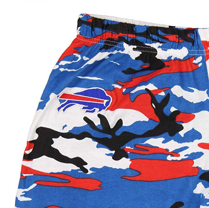 Zubaz NFL Football Men's Buffalo Bills Camo Pants