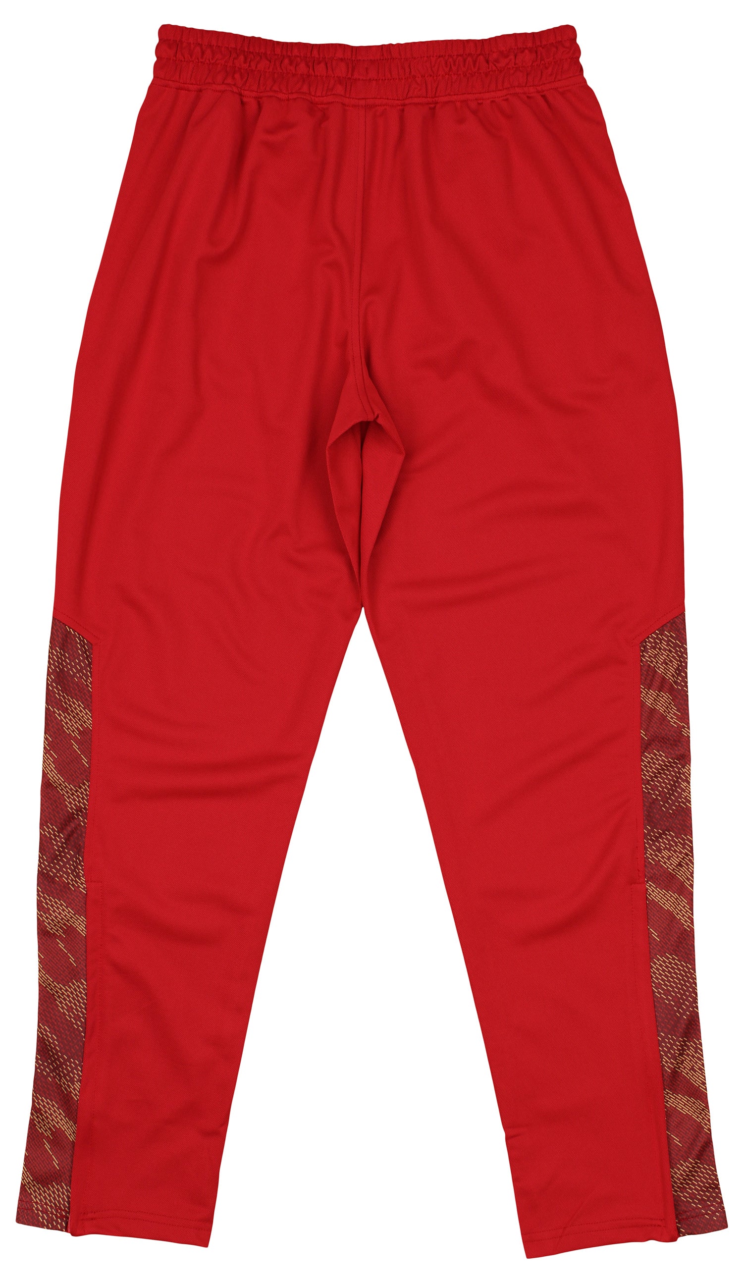 Zubaz NFL Men's San Francisco 49ers Viper Accent Elevated Jacquard Track Pants