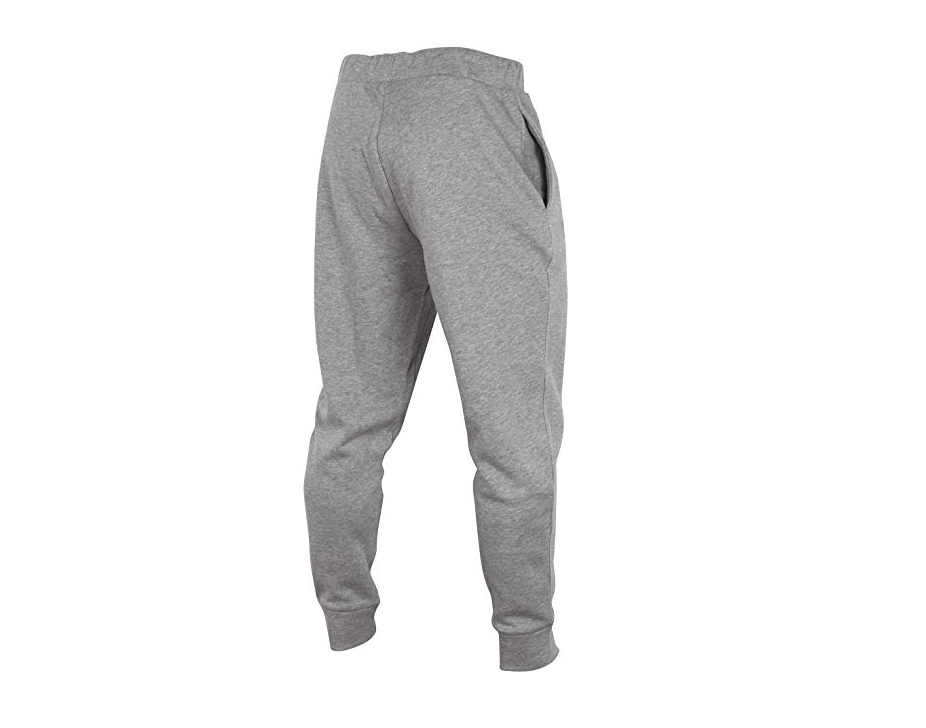 Zubaz NFL Men's New York Jets Solid Gray Team Logo Jogger Pants