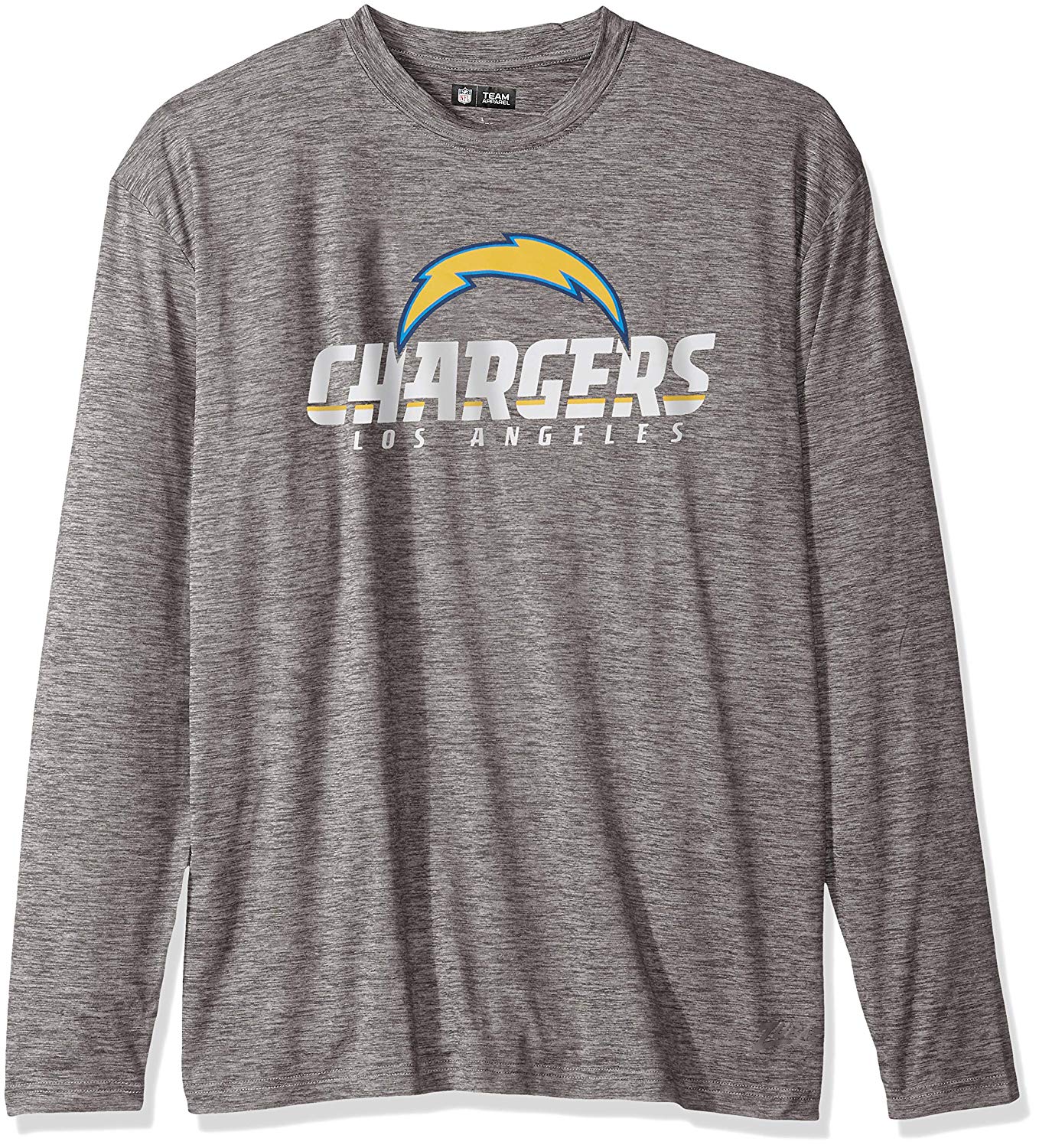 Zubaz NFL Men's Los Angeles Chargers Long Sleeve Tee