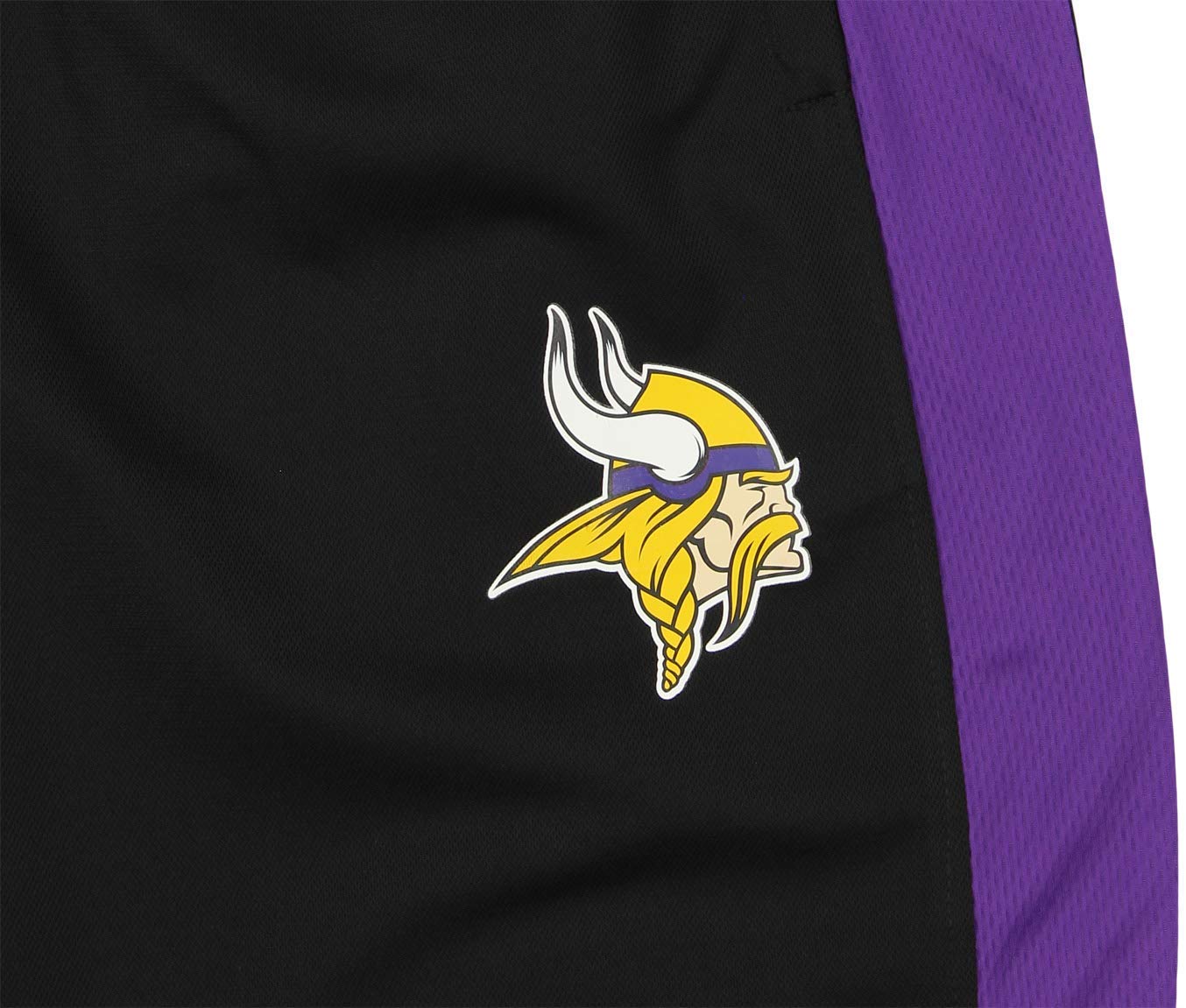 Zubaz NFL Football Men's Minnesota Vikings Athletic Track Pant