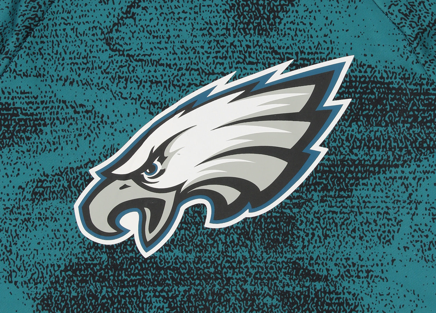 Zubaz NFL Philadelphia Eagles Men's Static Body Lightweight French Terry Hoodie