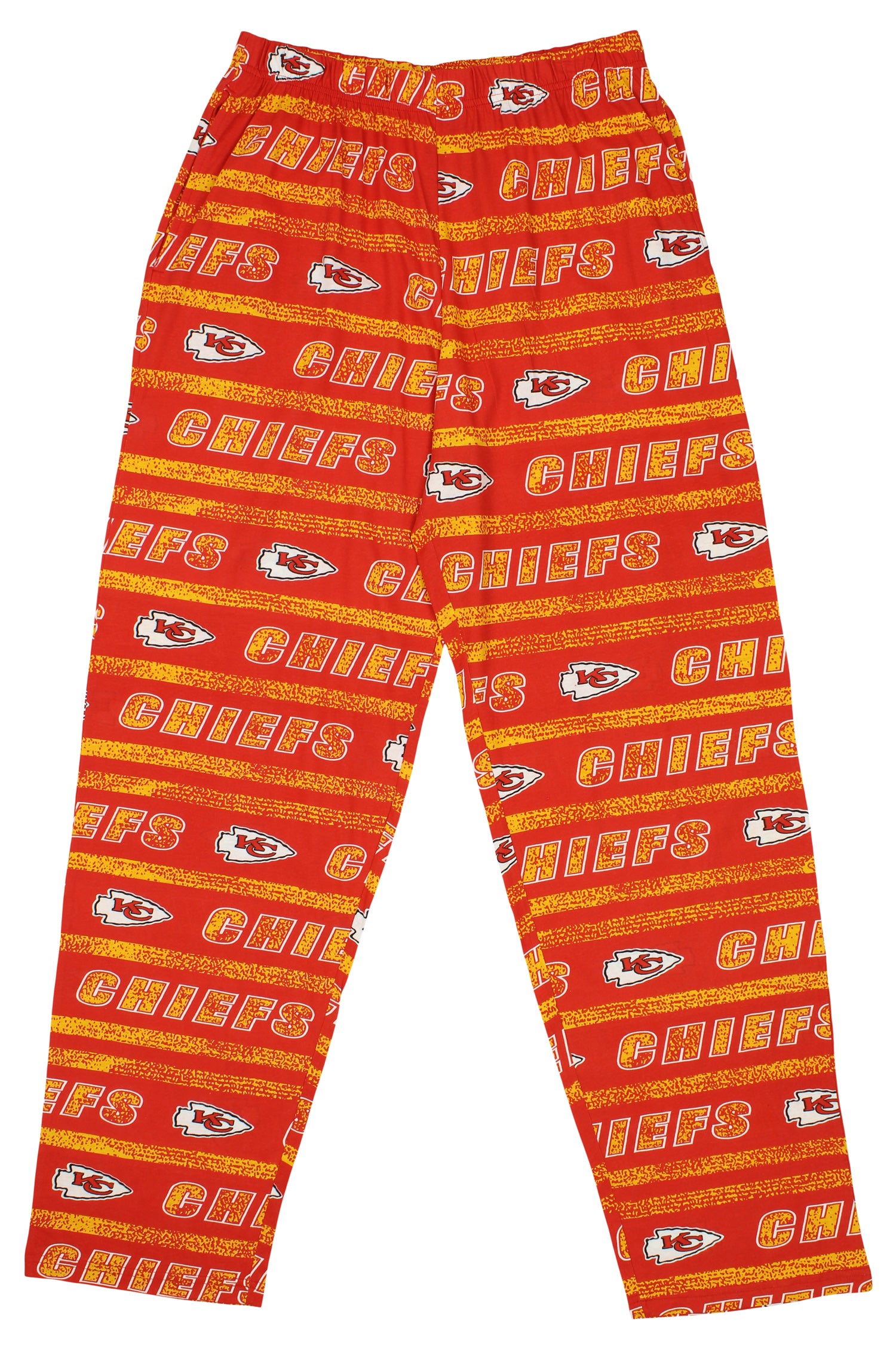 Zubaz NFL Men's Kansas City Chiefs Static Lines Comfy Pants