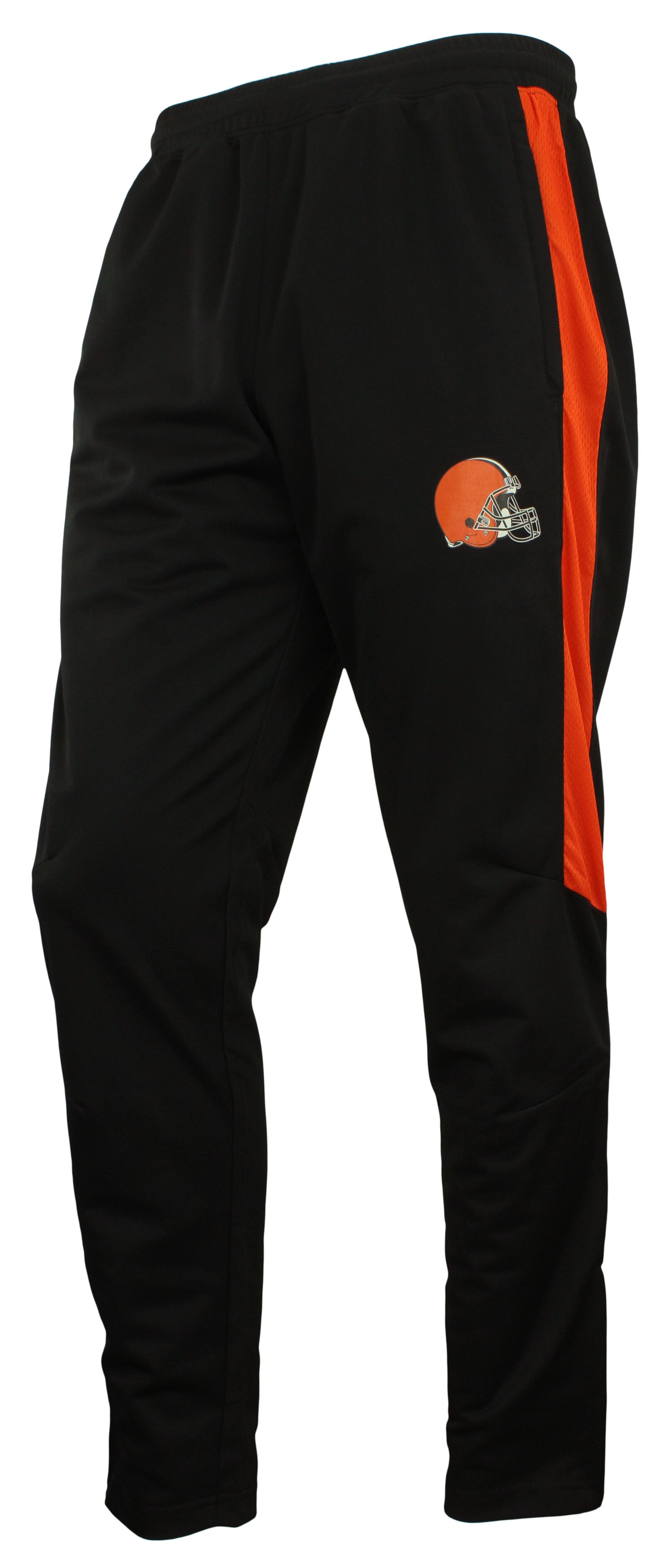 Zubaz NFL Football Men's Cleveland Browns Athletic Track Pant
