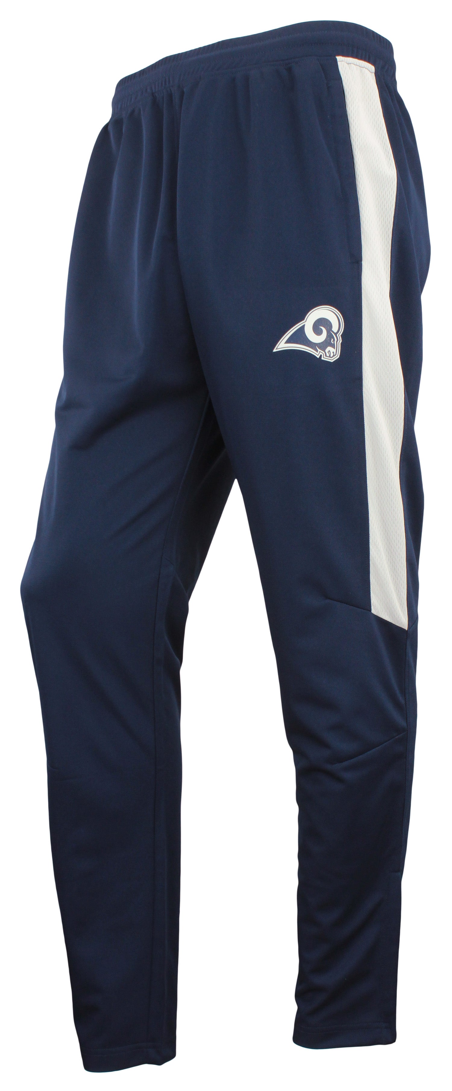 Zubaz NFL Football Men's Los Angeles Rams Athletic Track Pant