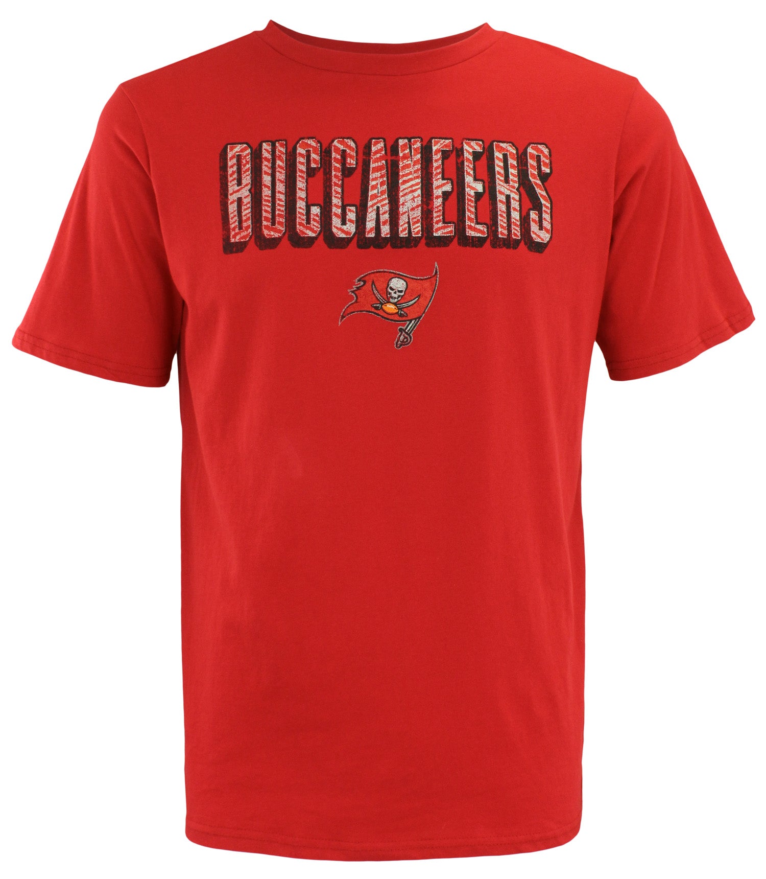 Zubaz NFL Men's Tampa Bay Buccaneers Short Sleeve Zeb Graphic T-Shirt