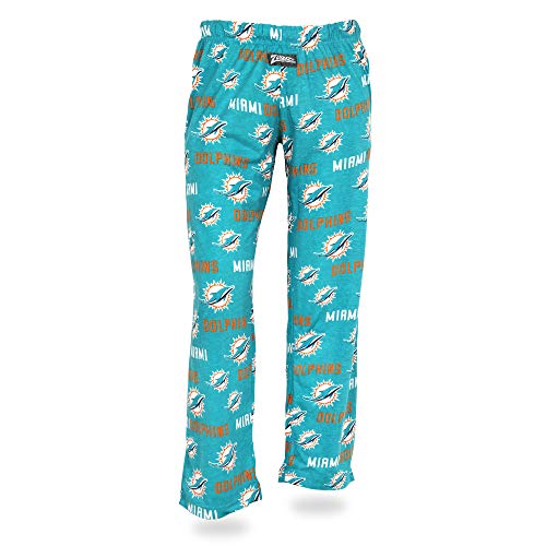 Zubaz NFL Women's Miami Dolphins Comfy Lounge Pants