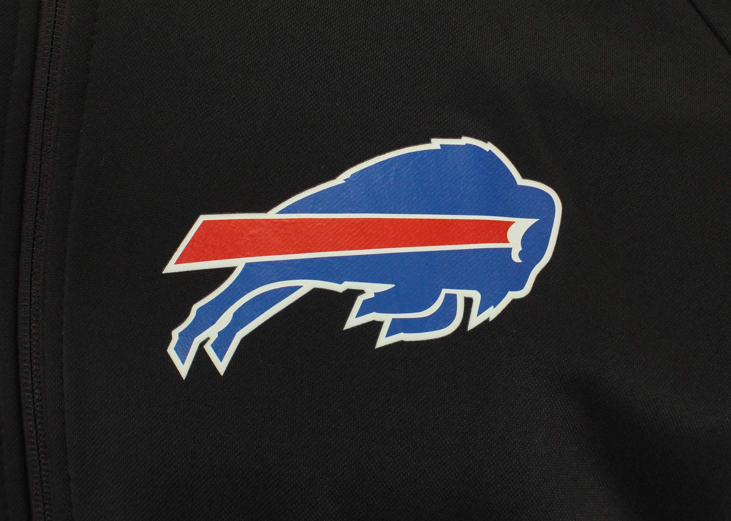 Zubaz NFL Buffalo Bills Men's Heavyweight Full Zip Performance Fleece Hoodie