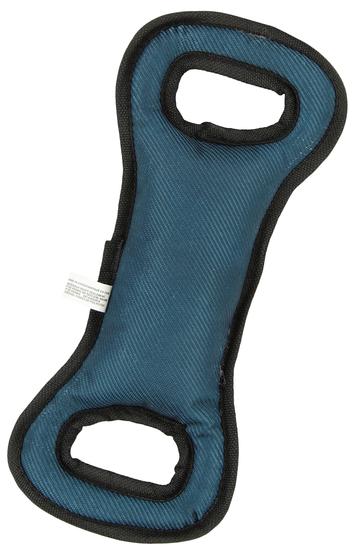 Zubaz X Pets First NFL Houston Texans Team Logo Dog Tug Toy with Squeaker