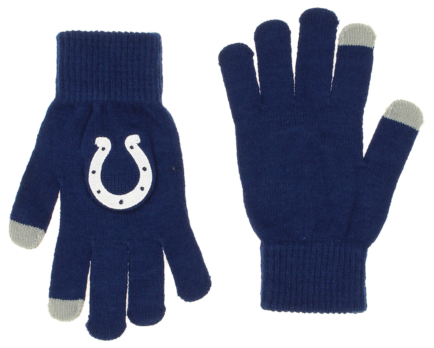 FOCO X Zubaz NFL Collab 3 Pack Glove Scarf & Hat Outdoor Winter Set, Indianapolis Colts - Official NFL Colts Zubaz Apparel (6