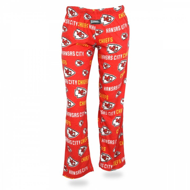 Zubaz NFL Women's Kansas City Chiefs Comfy Lounge Pants, Red