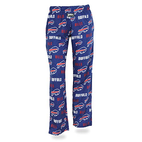 Zubaz NFL Women's Buffalo Bills Comfy Lounge Pants, Blue