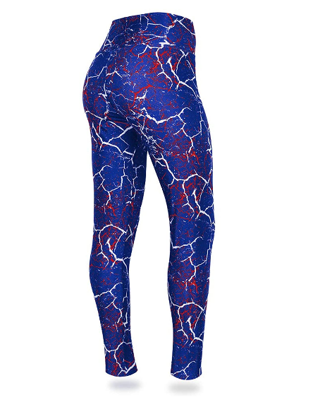 Zubaz NFL Women's New York Giants Team Marble Leggings