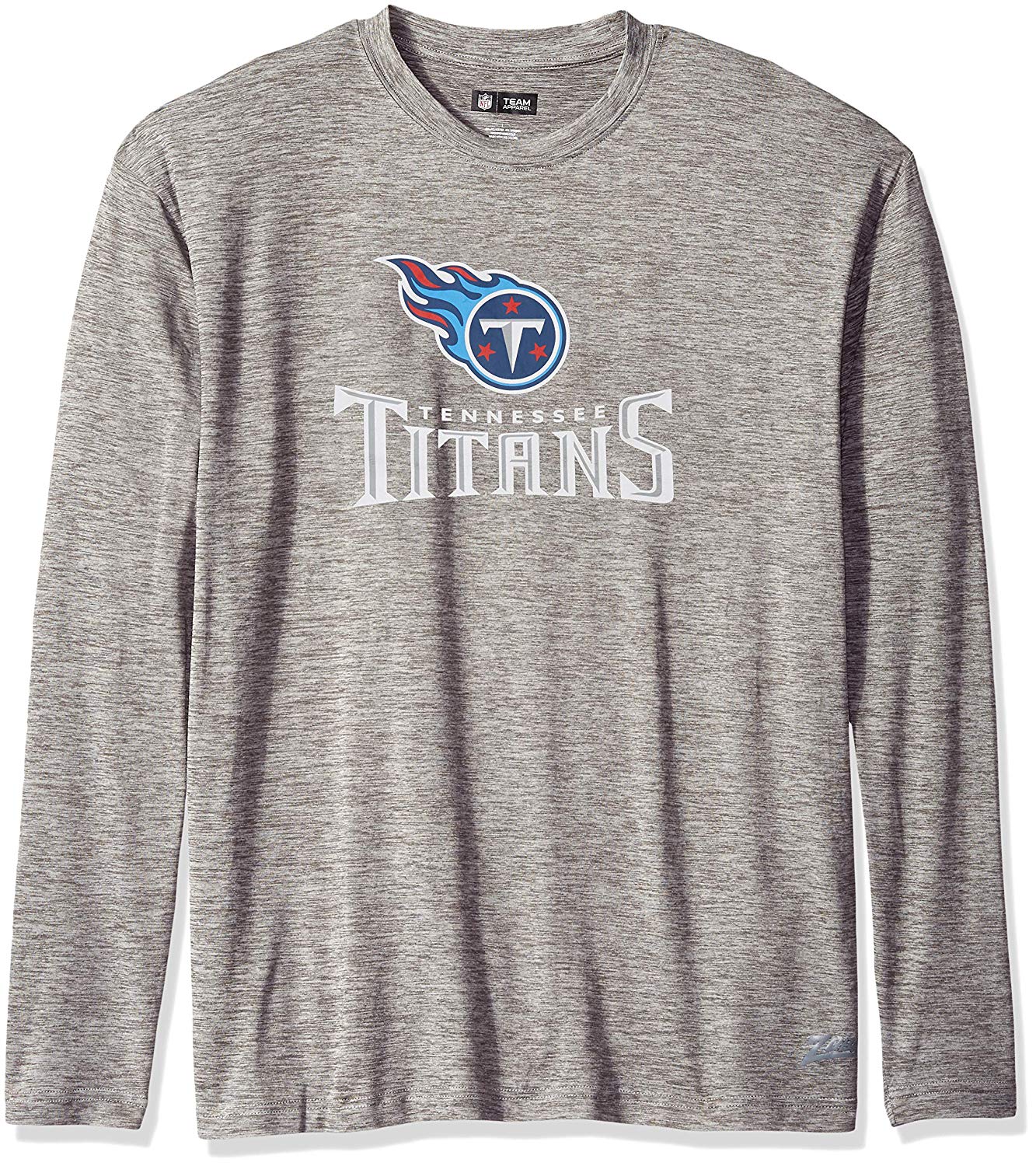 Zubaz NFL Men's Tennessee Titans Long Sleeve Tee